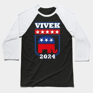 Vivek Ramaswamy 2024 - A New Wave in Presidential Politics Baseball T-Shirt